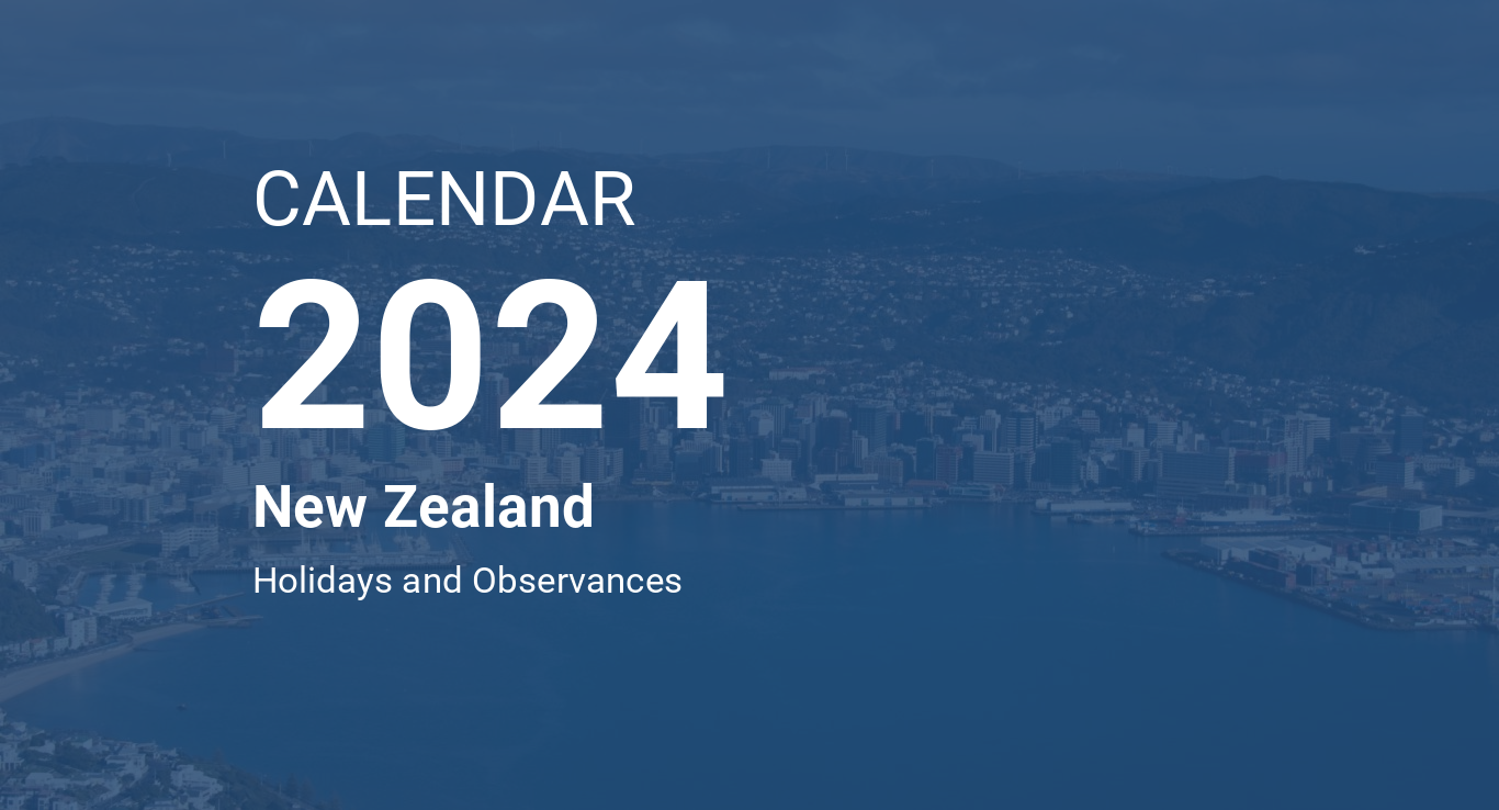 Year 2024 Calendar New Zealand